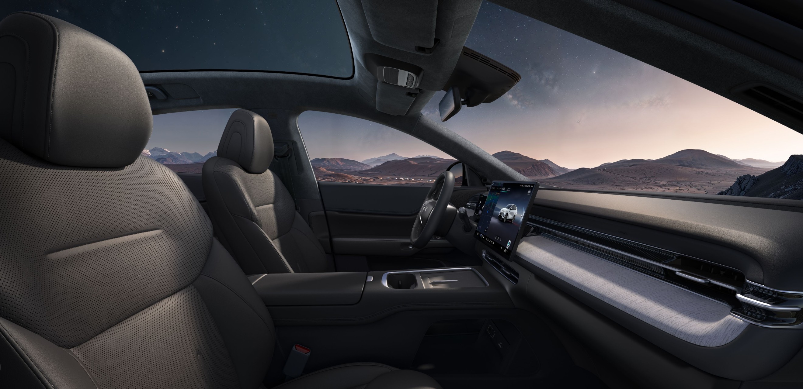 Xpeng G6 Šedá tmavá