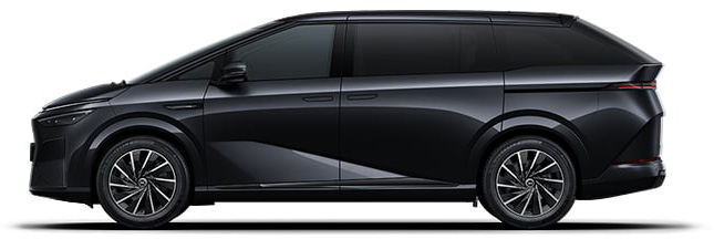 Xpeng X9 Černá Midnight